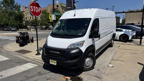Bright White Clearcoat 2023 RAM ProMaster 2500 High Roof