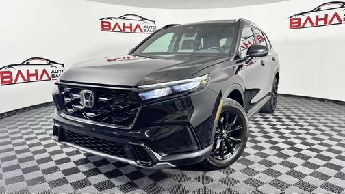 Crystal Black Pearl 2024 Honda CR-V Hybrid Sport AWD
