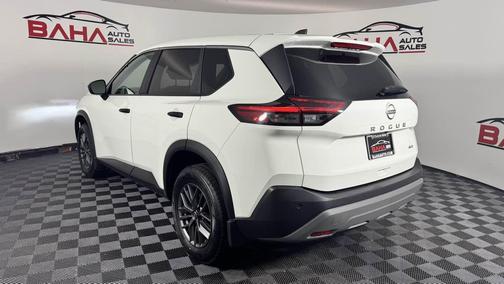 Glacier White 2023 Nissan Rogue S