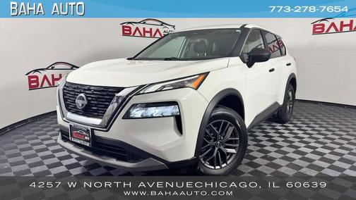 Glacier White 2023 Nissan Rogue S