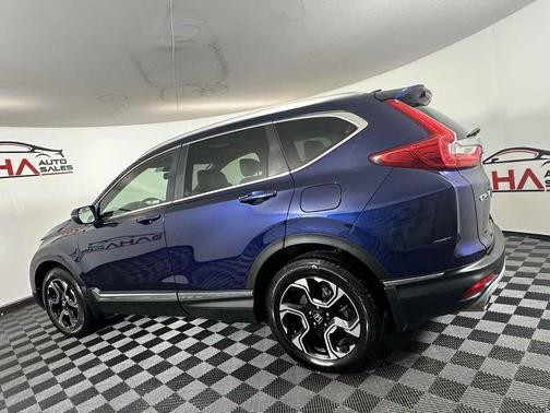 Obsidian Blue Pearl 2018 Honda CR-V Touring