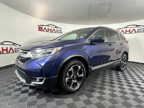 Obsidian Blue Pearl 2018 Honda CR-V Touring