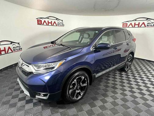 Obsidian Blue Pearl 2018 Honda CR-V Touring