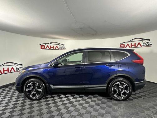 Obsidian Blue Pearl 2018 Honda CR-V Touring