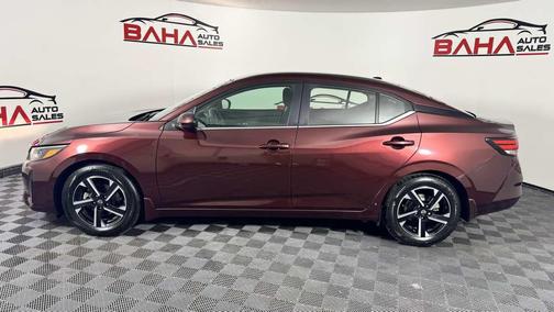 Rosewood Metallic 2024 Nissan Sentra SV