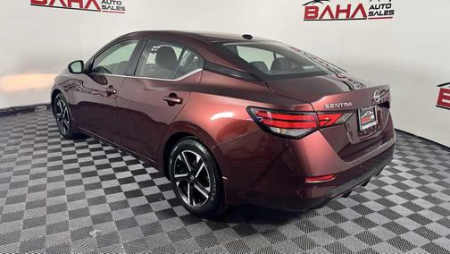 Rosewood Metallic 2024 Nissan Sentra SV