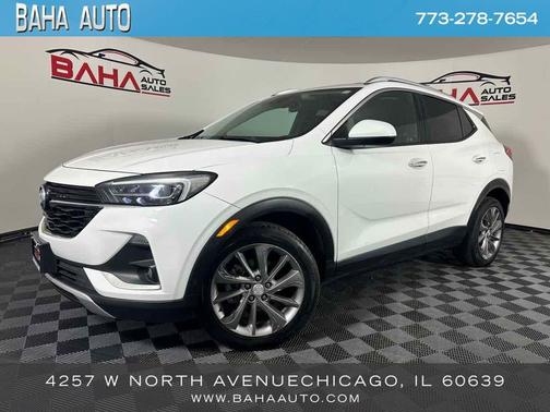 Summit White 2021 Buick Encore GX Essence