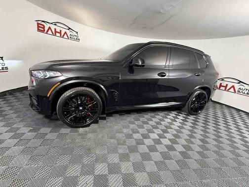 Black Sapphire Metallic 2024 BMW X5 M Base