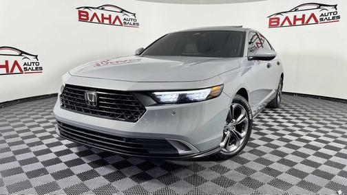 Gray 2025 Honda Accord Hybrid EX-L
