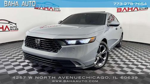 Gray 2025 Honda Accord Hybrid EX-L