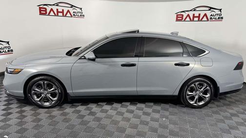 Gray 2025 Honda Accord Hybrid EX-L