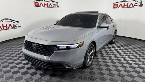 Gray 2025 Honda Accord Hybrid EX-L