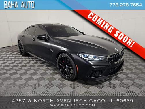 Frozen Black Metallic 2023 BMW M8 Competition