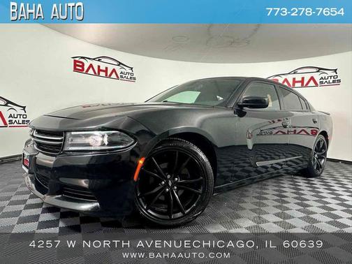 Pitch Black Clearcoat 2018 Dodge Charger SXT