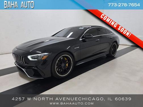 Obsidian Black Metallic 2019 Mercedes-Benz AMG GT 63 S 4-Door