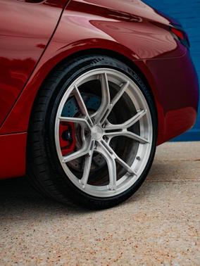 Motegi Red Metallic 2021 BMW M5 Competition