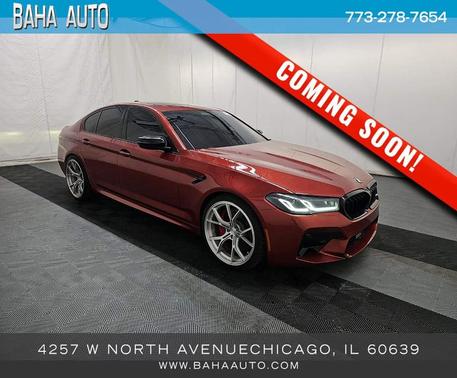 Motegi Red Metallic 2021 BMW M5 Competition
