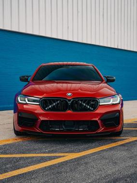 Motegi Red Metallic 2021 BMW M5 Competition