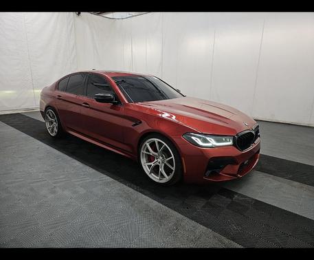 Motegi Red Metallic 2021 BMW M5 Competition