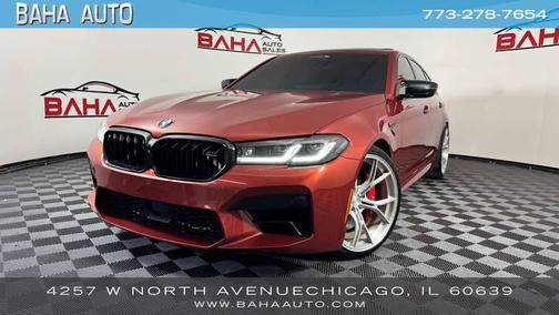 Motegi Red Metallic 2021 BMW M5 Competition