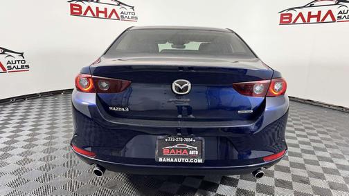 Deep Crystal Blue Mica 2025 Mazda Mazda3 2.5 S Select Sport