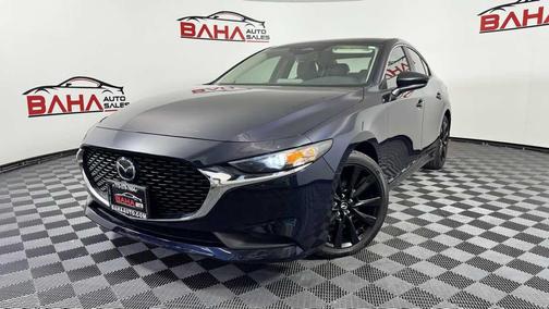 Deep Crystal Blue Mica 2025 Mazda Mazda3 2.5 S Select Sport