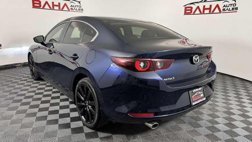 Deep Crystal Blue Mica 2025 Mazda Mazda3 2.5 S Select Sport