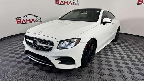 Polar White 2018 Mercedes-Benz E-Class 4MATIC