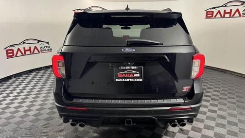 Agate Black Metallic 2022 Ford Explorer ST
