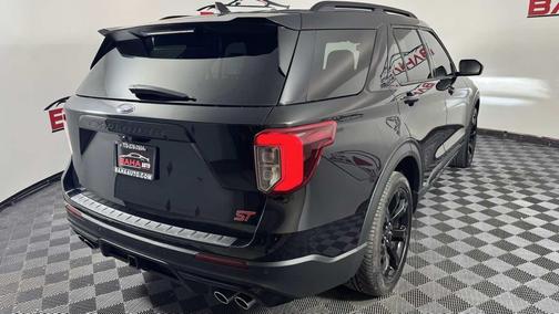Agate Black Metallic 2022 Ford Explorer ST