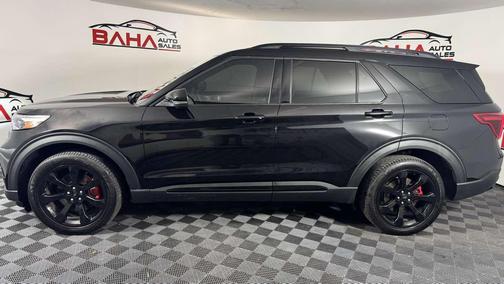 Agate Black Metallic 2022 Ford Explorer ST