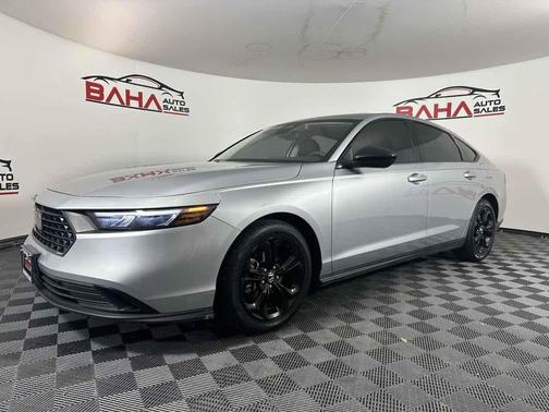 Solar Silver Metallic 2025 Honda Accord SE