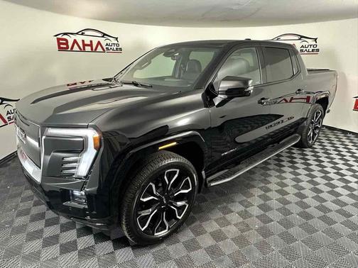 Onyx Black 2025 GMC Sierra EV Max Range Denali