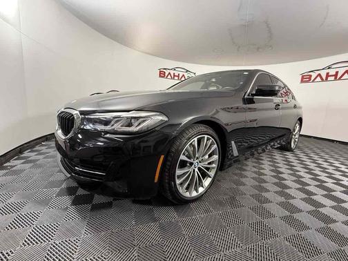 Black Sapphire Metallic 2023 BMW 540 i xDrive
