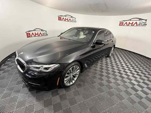 Black Sapphire Metallic 2023 BMW 540 i xDrive