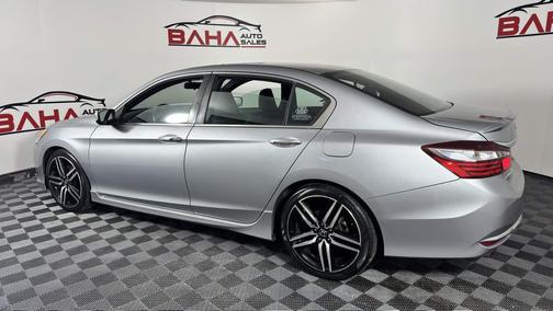Lunar Silver Metallic 2016 Honda Accord Sport