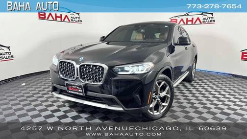 Jet Black 2022 BMW X4 xDrive30i