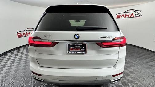 Mineral White Metallic 2020 BMW X7 xDrive40i