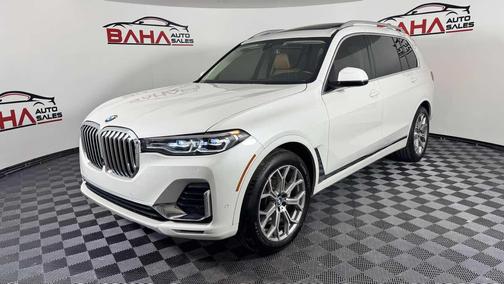 Mineral White Metallic 2020 BMW X7 xDrive40i