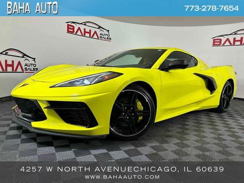 Accelerate Yellow Metallic 2022 Chevrolet Corvette Stingray w/2LT