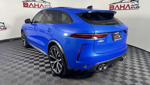 Ultra Blue 2022 Jaguar F-PACE SVR P550 AWD Automatic