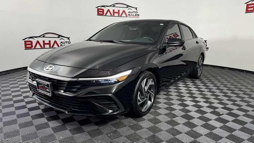 Abyss Black 2025 Hyundai ELANTRA Sport