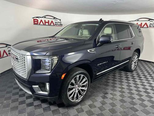 Midnight Blue Metallic 2021 GMC Yukon Denali