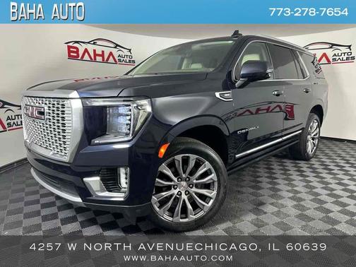 Midnight Blue Metallic 2021 GMC Yukon Denali