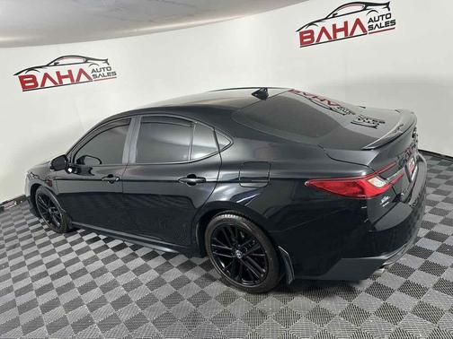 Midnight Black Metallic 2025 Toyota Camry SE