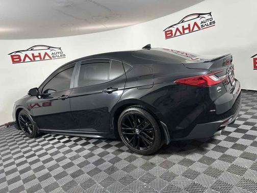 Midnight Black Metallic 2025 Toyota Camry SE