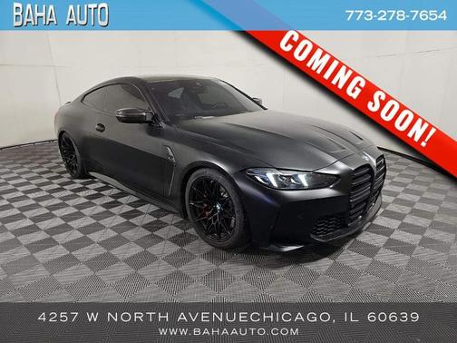 Black Sapphire Metallic 2025 BMW M4 Competition xDrive
