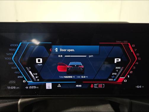 Black Sapphire Metallic 2025 BMW M4 Competition xDrive