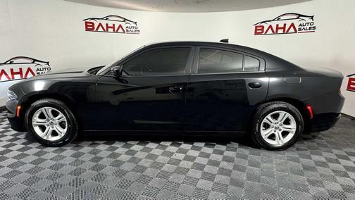 Pitch Black Clearcoat 2023 Dodge Charger SXT