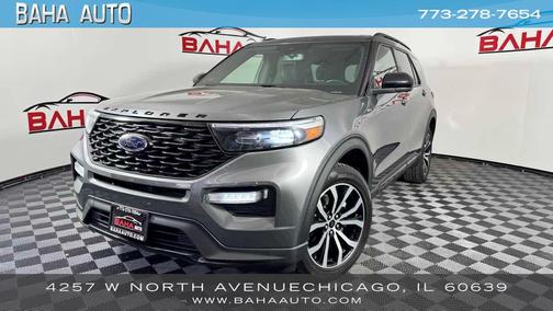 Carbonized Gray Metallic 2022 Ford Explorer ST-Line